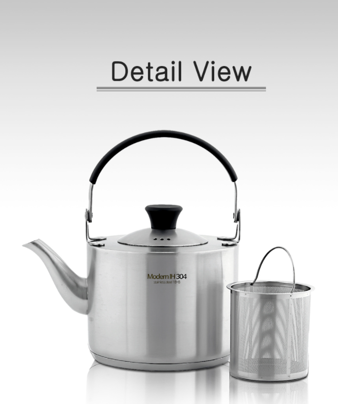 최고급  IH 304 스텐 주전자 1.2L/2.5L image 0