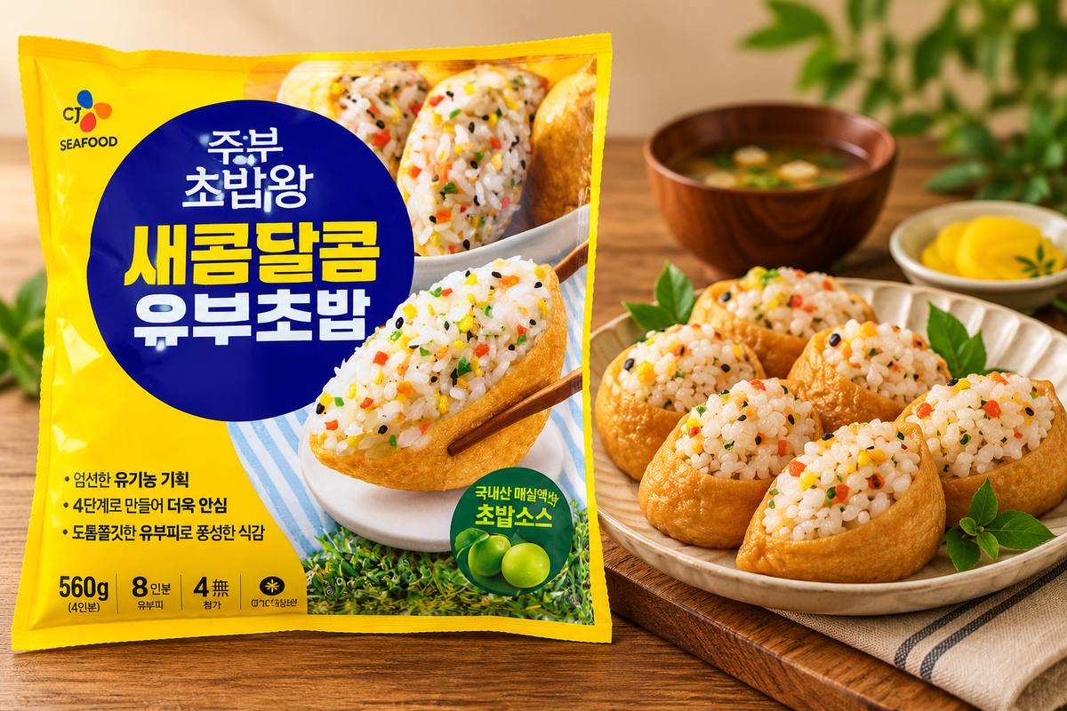 주부초밥왕 새콤달콤유부초밥 패밀리세트 640G