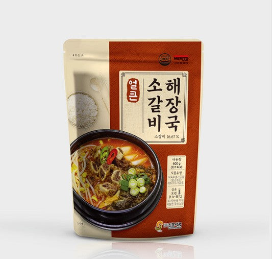 얼큰소갈비해장국 600g (상온보관)