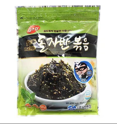 바삭 바삭한 돌자반 대용량 500g