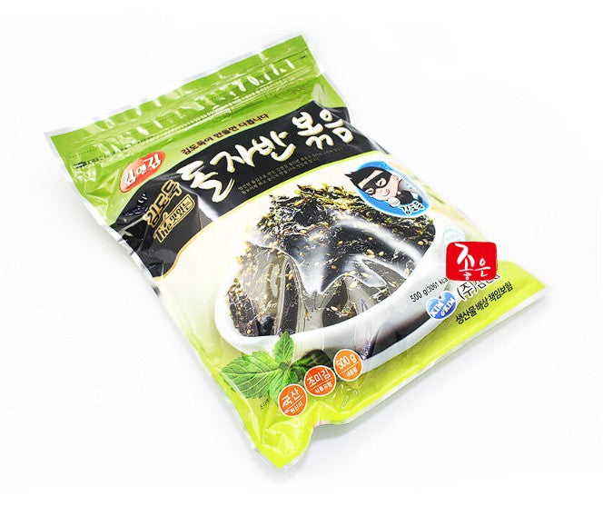 바삭 바삭한 돌자반 대용량 500g