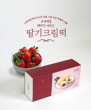 살짝 녹여 시원하게 마음이가 프리미엄 딸기 크림떡 240g