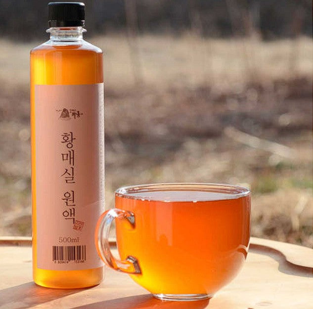 하동에서 황매실만을 3년 숙성하여 만든 "황 매실액"500ml image 0