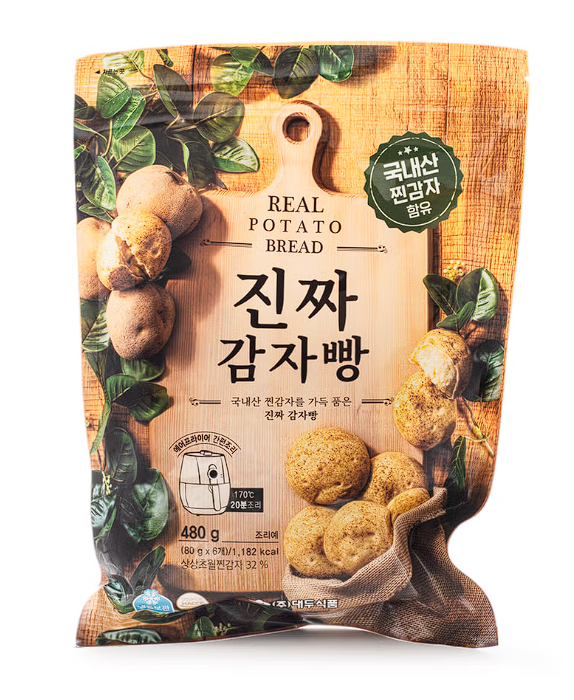원물가득 진짜 감자빵 480g 6개입 image 0