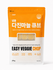 100%국내산 냉동 다진마늘 큐브