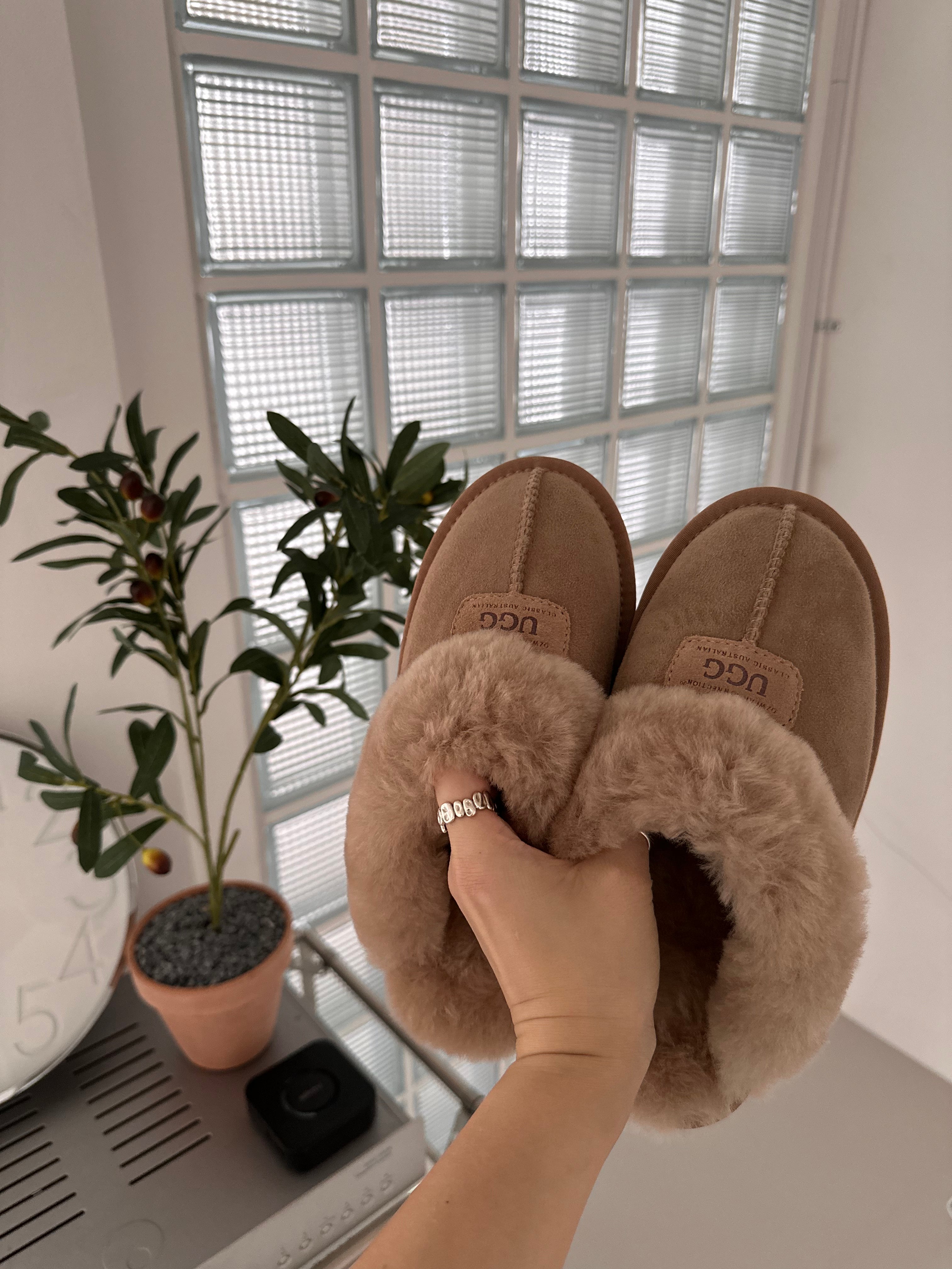 UGG 코켓 슬리퍼 114  코켓 슬리퍼 밴딩 114EB (UGG Coquette Slipper/Coquette Strap Slipper )