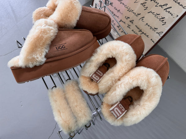 UGG 플렛폼 탈부착 슬리퍼 724PD (UGG Platform Slipper)