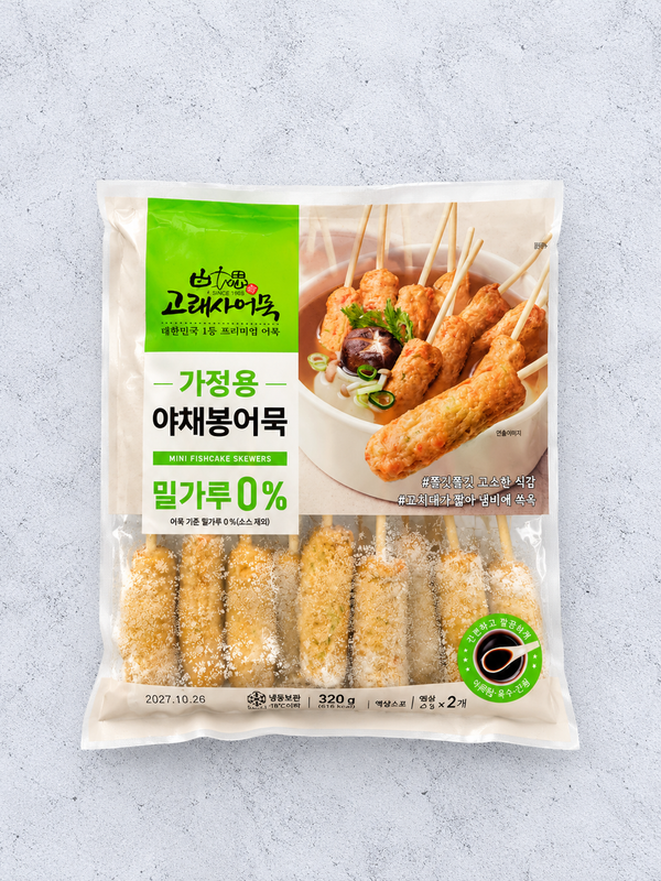 밀가루 0% 고래사 야채봉어묵 296g