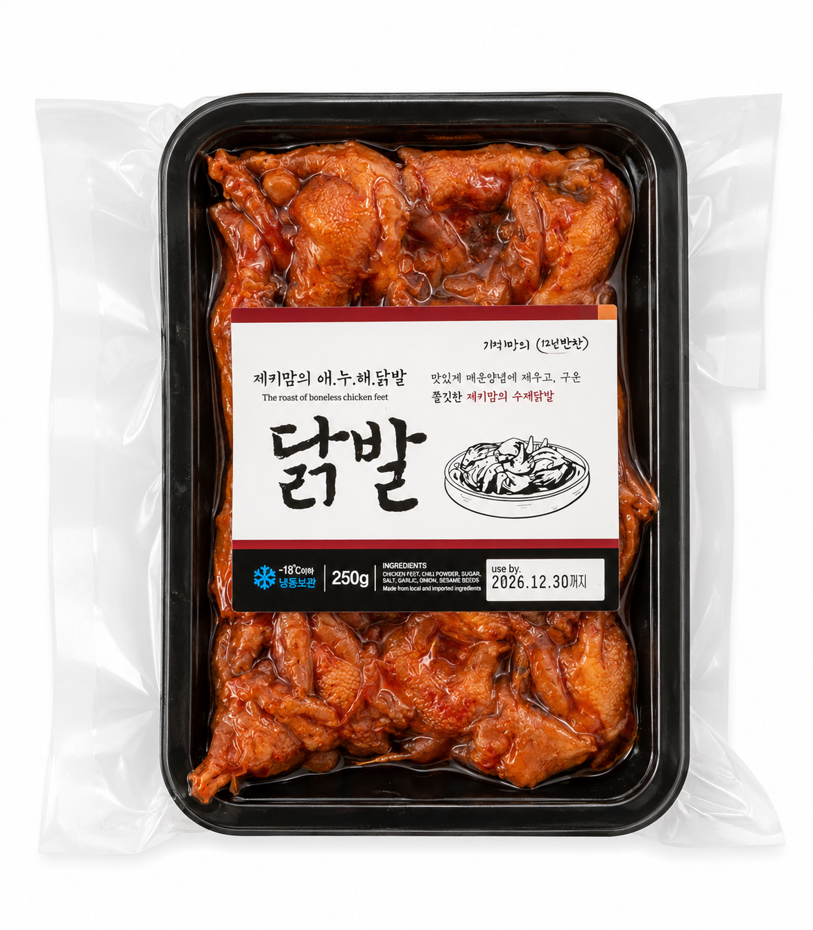 재키맘의 무뼈닭발 250g