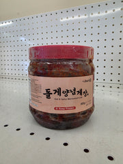 여수 양념 돌게장 800g