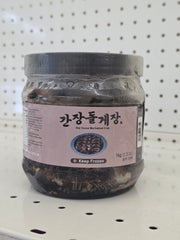 여수 간장 돌게장 1kg